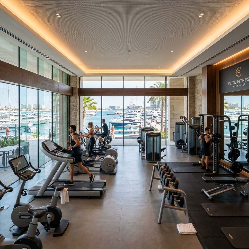 Moderné fitness centrum